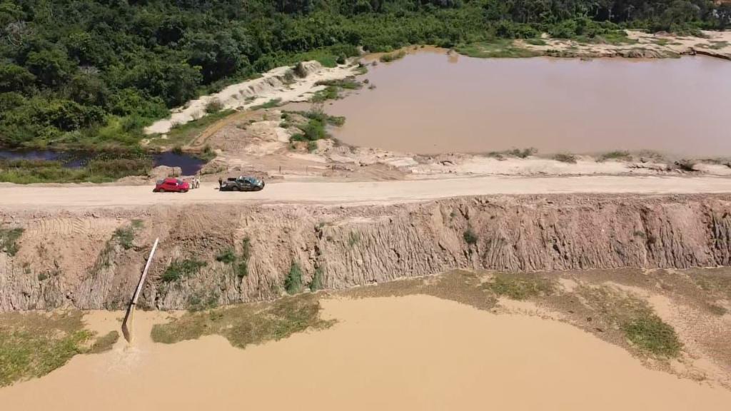 Batalhão Ambiental fecha área ilegal de mineradora e aplica multa de R$ 188 mil