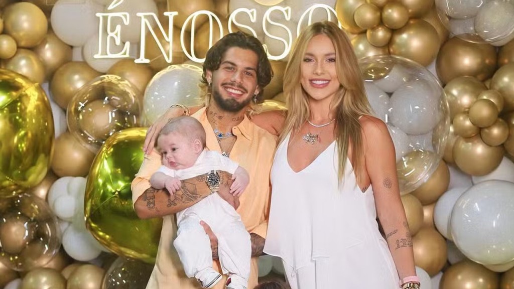 Virginia e Zé Felipe celebram Réveillon com os filhos em Fazenda de Leonardo: ‘Talismã’