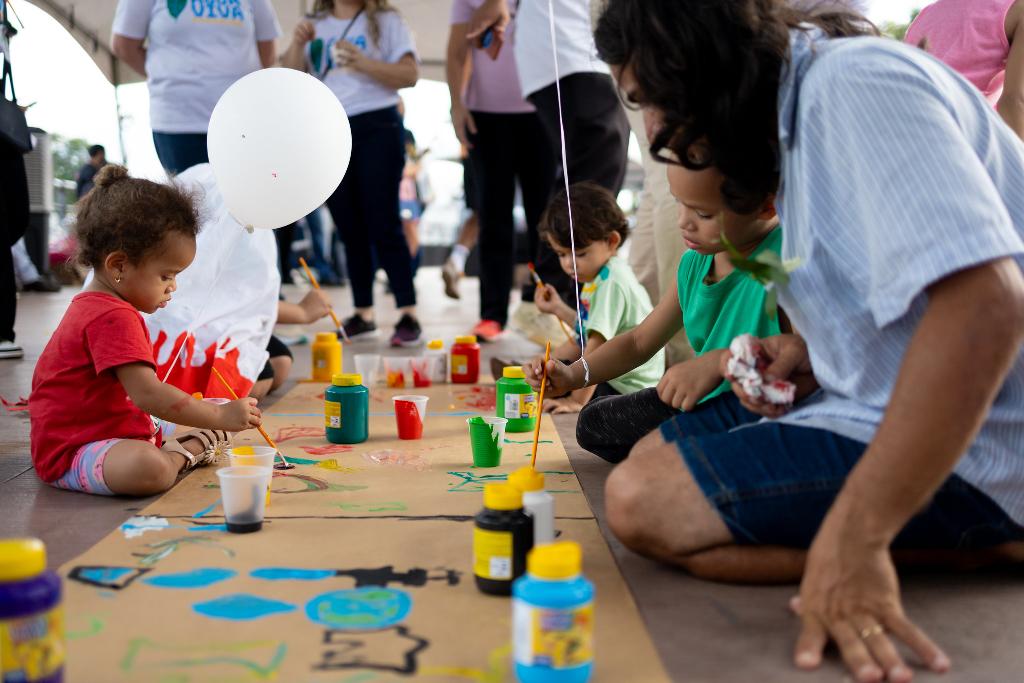 Centenas de pessoas participaram das Atividades de encerramento do Dia Mundial da Água no Parque das Águas
