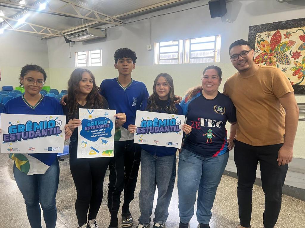 Líderes estudantis criam estratégias para ampliar atuação dos grêmios nas escolas