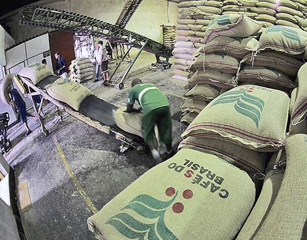 Exportações de café não torrado já passam de R$ 6 bilhões em abril