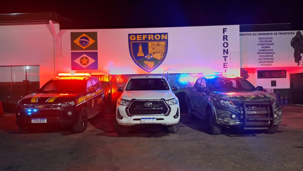 Gefron recupera sete veículos em ações na fronteira e causa prejuízo de R$ 900 mil às facções criminosas