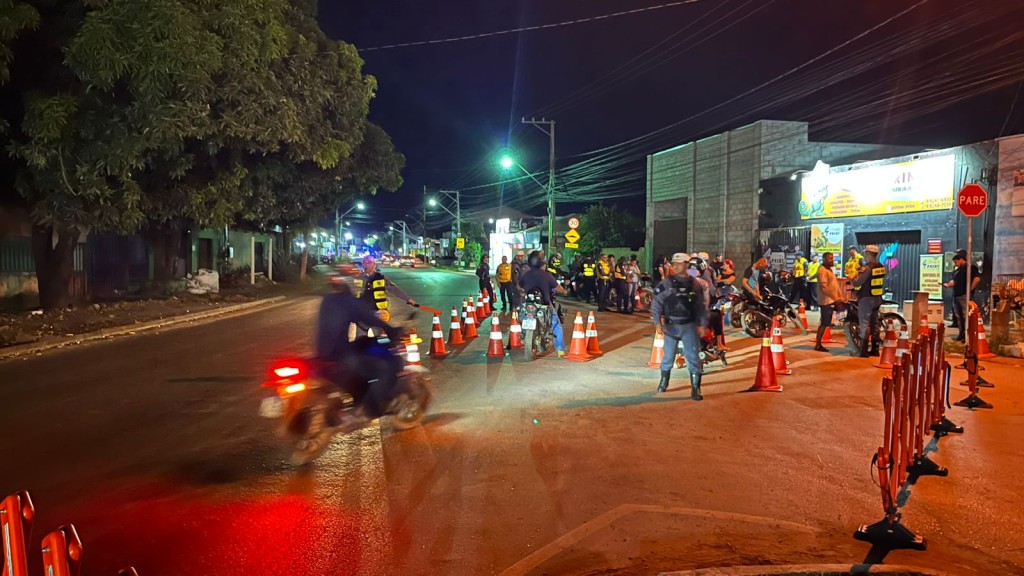 Cinco motociclistas são presos durante Operação Tolerância Zero Sobre Duas Rodas em Cuiabá