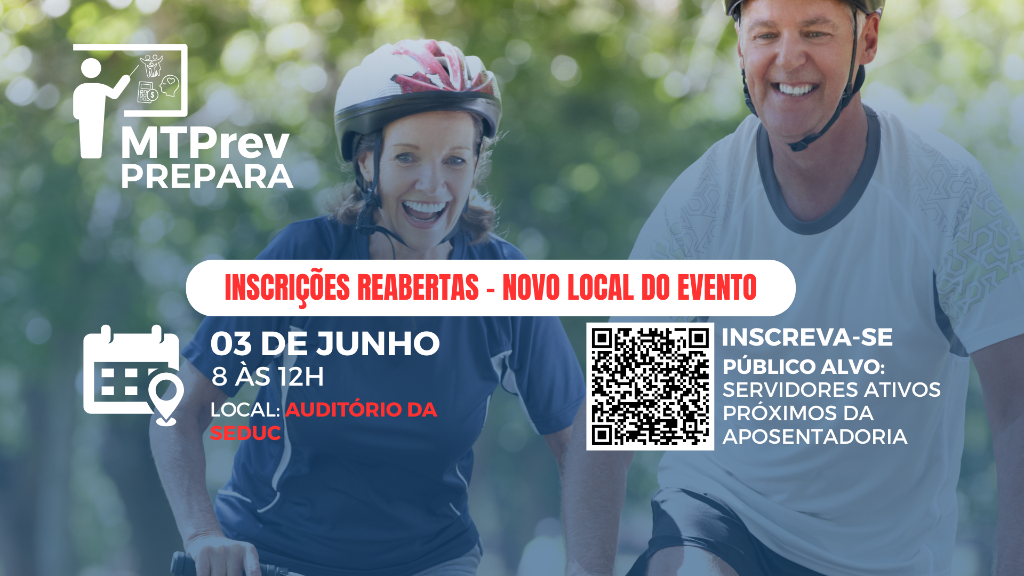 MTPrev Prepara será realizado em novo local devido a demanda de público