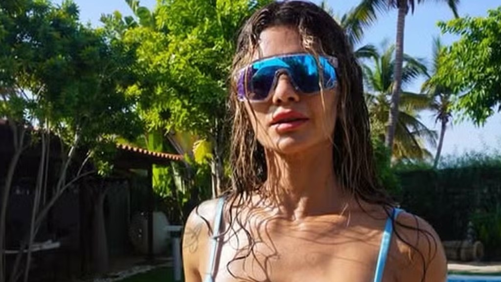 Kelly Key curte dia de sol em Angola com e marido elogia: ‘Isso tudo lá em casa’