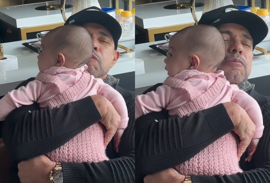 Zezé Di Camargo curte a filha Clara, após Dia das Mães longe de Graciele: ‘Chamego’