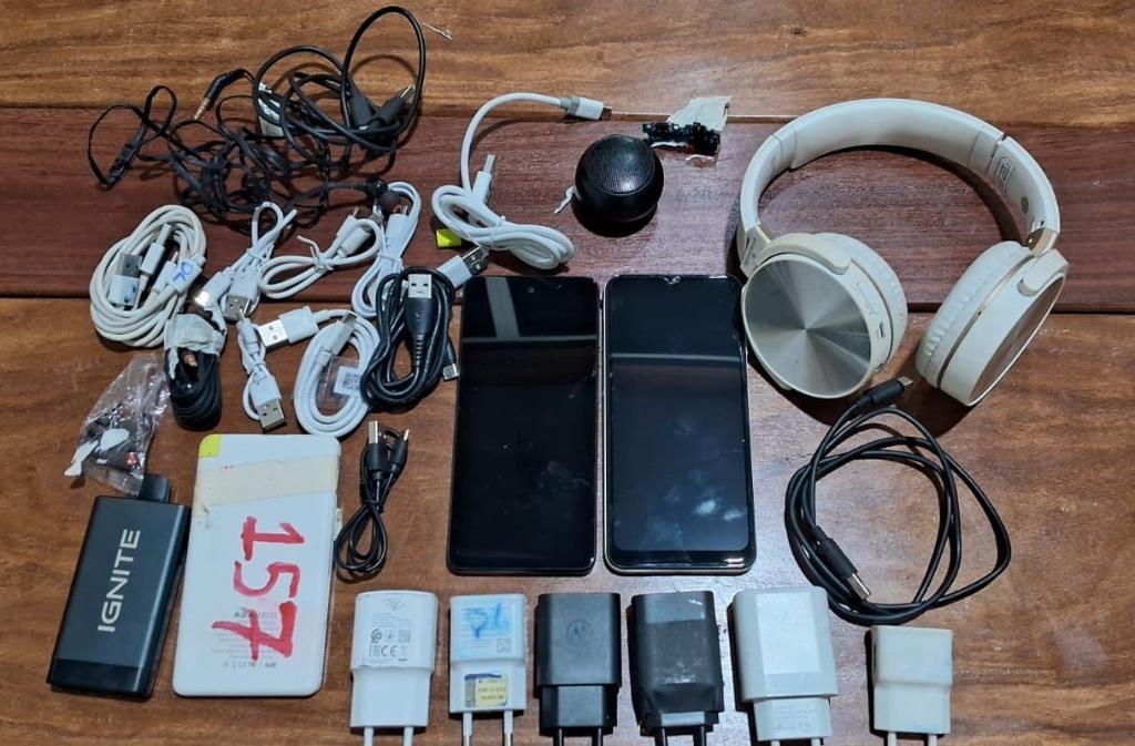 Polícia Penal apreende drogas e outros materiais ilícitos com visitantes em unidades da capital e interior
