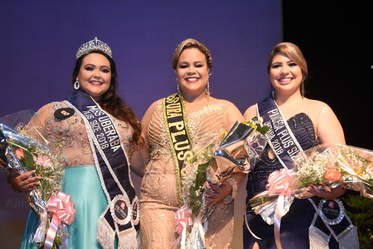 Miss Uberaba Plus Size 2018 é escolhida e vai representar a cidade em BH