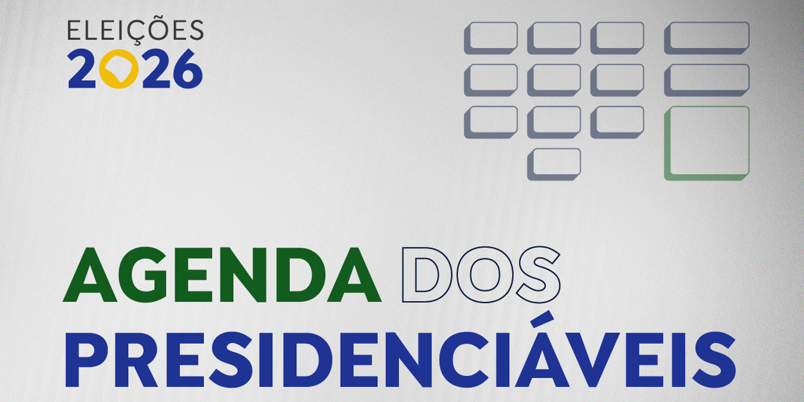 Últimos dias de campanha: agenda dos candidatos à Presidência
